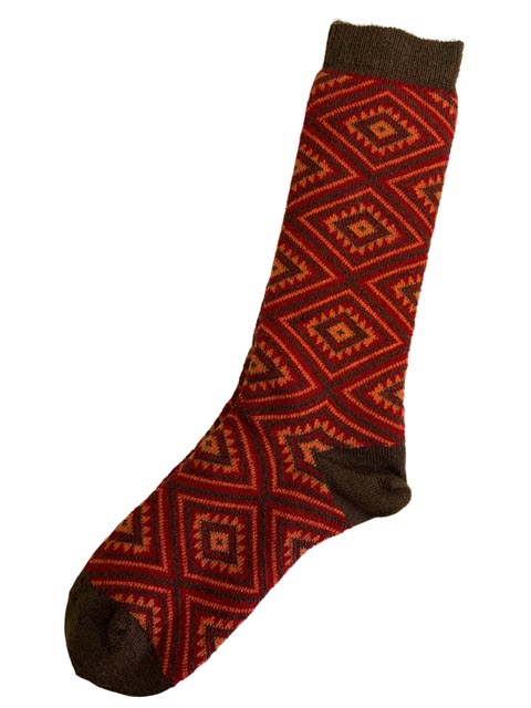 Art Deco Alpaca Socks