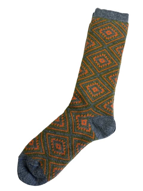 Art Deco Alpaca Socks