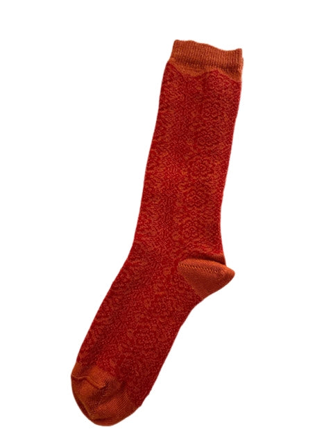 Peace Rose Alpaca Socks