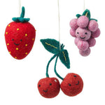 Fruit Friends Ornaments