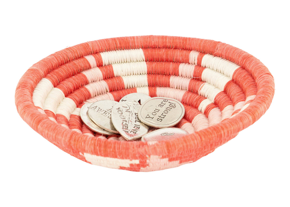 Bloom Coral Basket Bowl