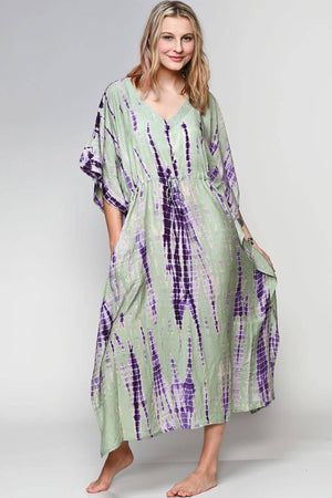 Shibori Caftans