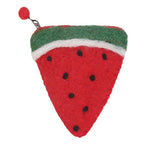 Watermelon Felt Coin Purse