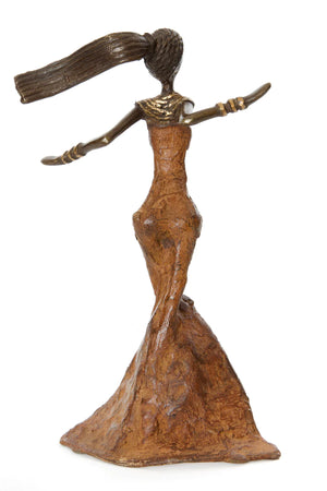 
                
                    Load image into Gallery viewer, Woman in Motion Bronze
                
            