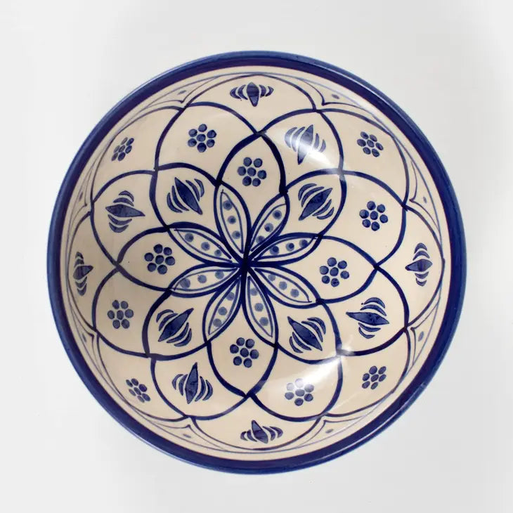 Bouquet Ceramic Serving Bowl