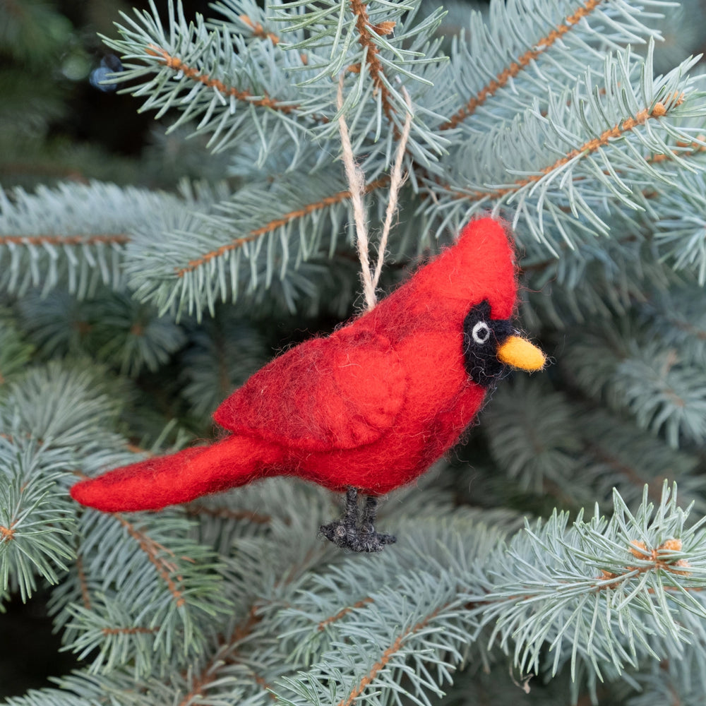 Felt Bird Ornaments