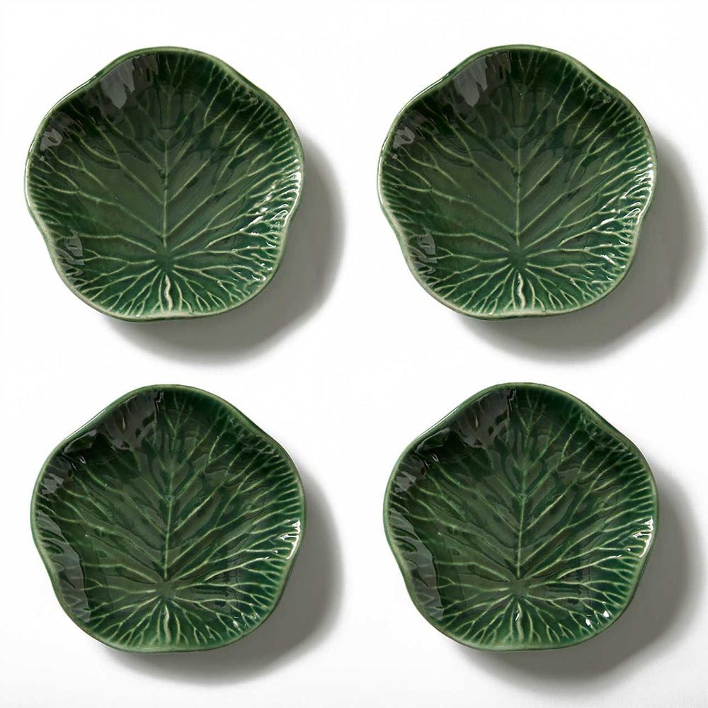 Lotus Leaf Ceramic Plates