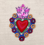 Tin Floral Peruvian Milagro