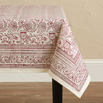 Cranberry Vine Tablecloth