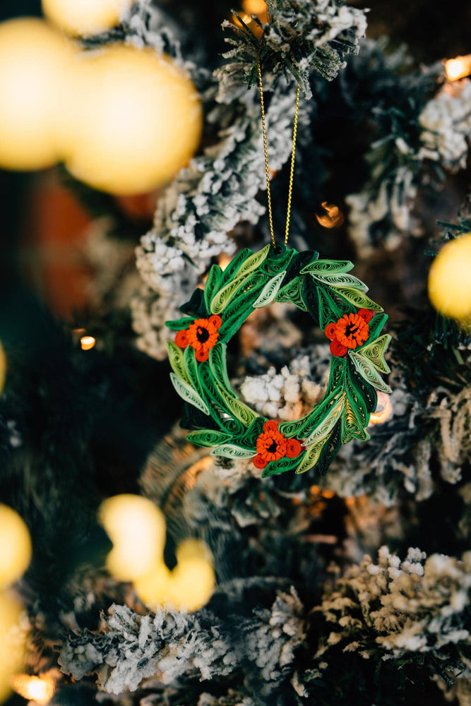 Quilled Wreath Ornament