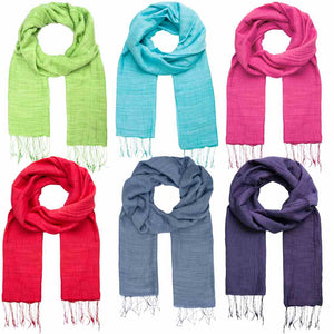 Binh Minh Cotton and Silk Shawls