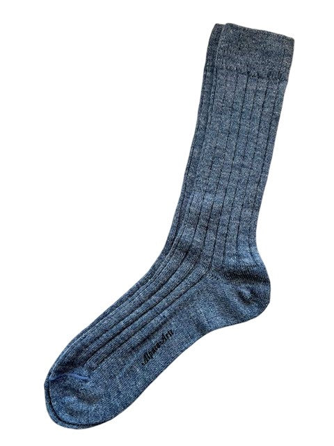 Solid Alpaca Trouser Socks