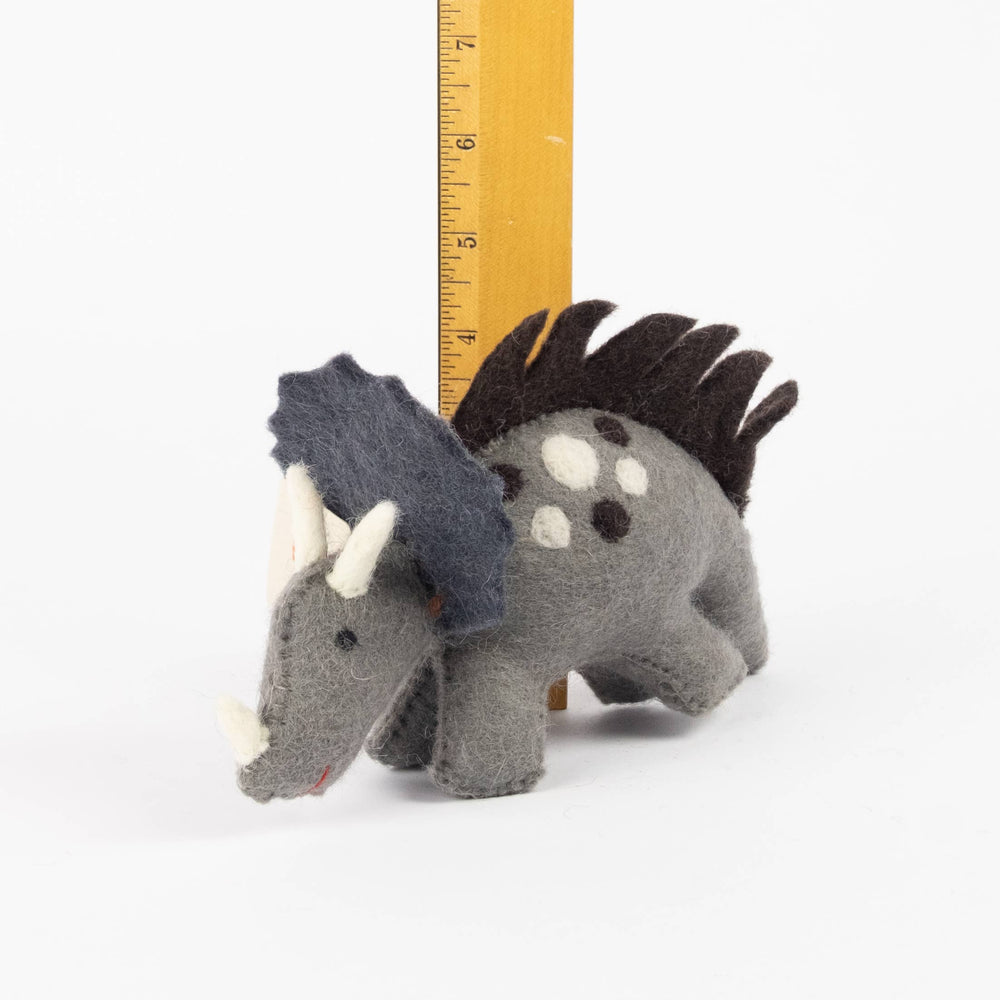 Small Felt Triceratops