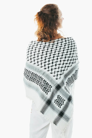 Black and White Kuffiyeh