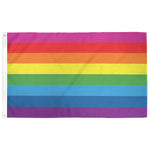 Original Pride Flag | Gilbert Baker 8-Stripe Version