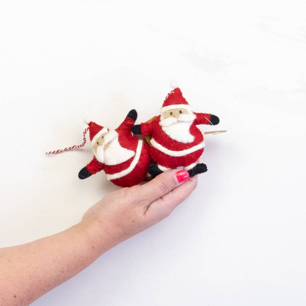Fat Santa Ornaments