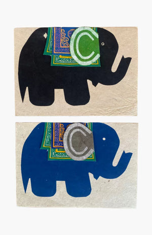 Elephant Lokta Card
