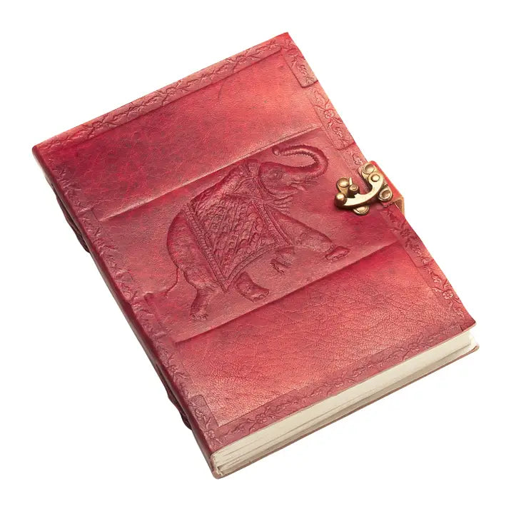
                
                    Load image into Gallery viewer, Leather Elephant Journal
                
            
