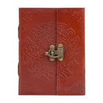 Leather Endless Knot Journal