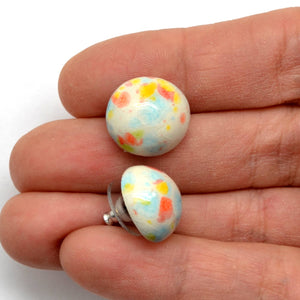 Ceramic Splatter Studs