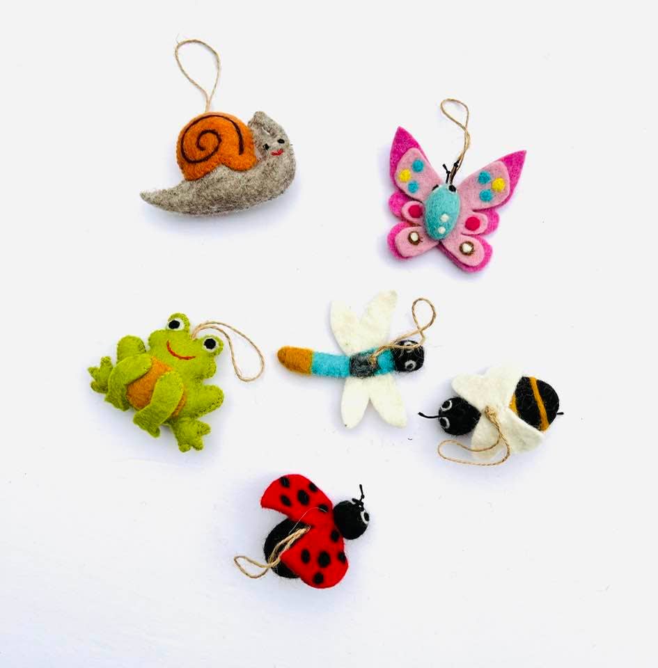 Springtime Critter Ornaments