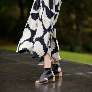 Sunset Block Print Dress