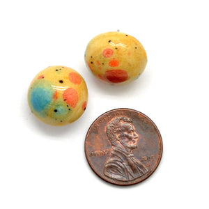 Ceramic Splatter Studs
