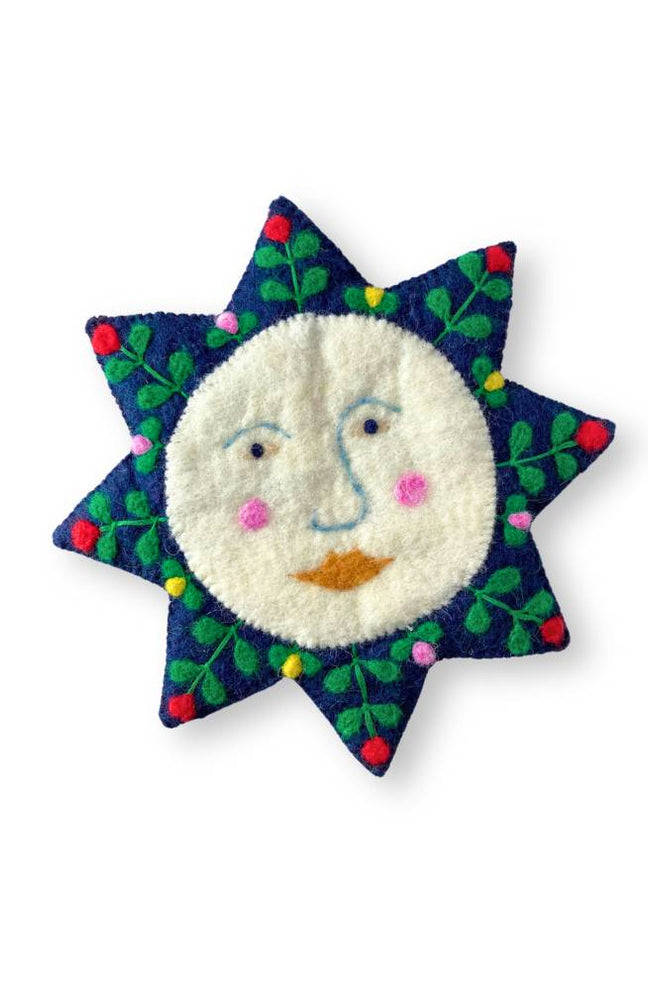 Embroidered Sun Trivet