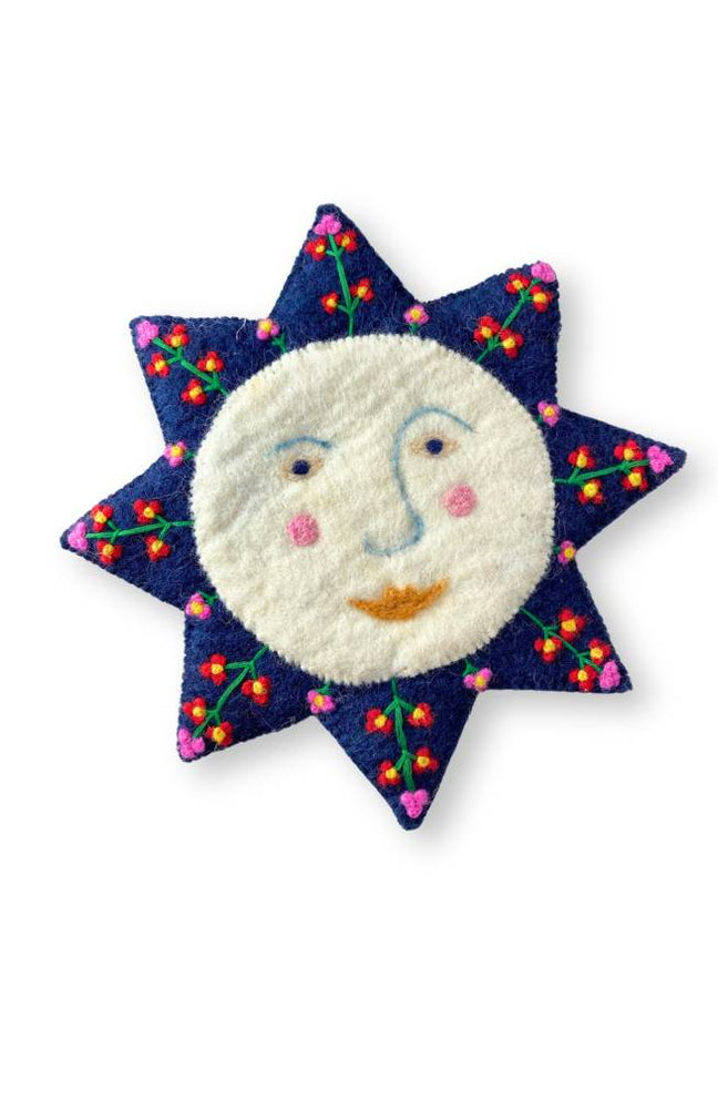 Embroidered Sun Trivet