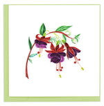 Fucshia Quilling Card