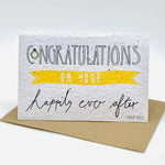 Happily Ever After Growing Paper Card