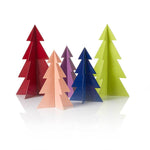 Jolly Metal Trees - Set of 5