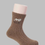 Kids Camel Wool Socks