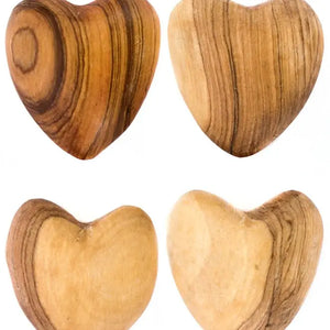 Large Olivewood Heart