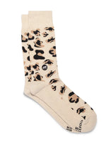 Socks That Protect Cheetahs - Beige