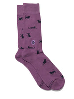 Socks That Save Cats - Purple