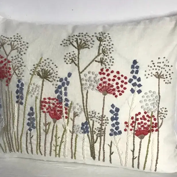 Meadow Applique Pillow