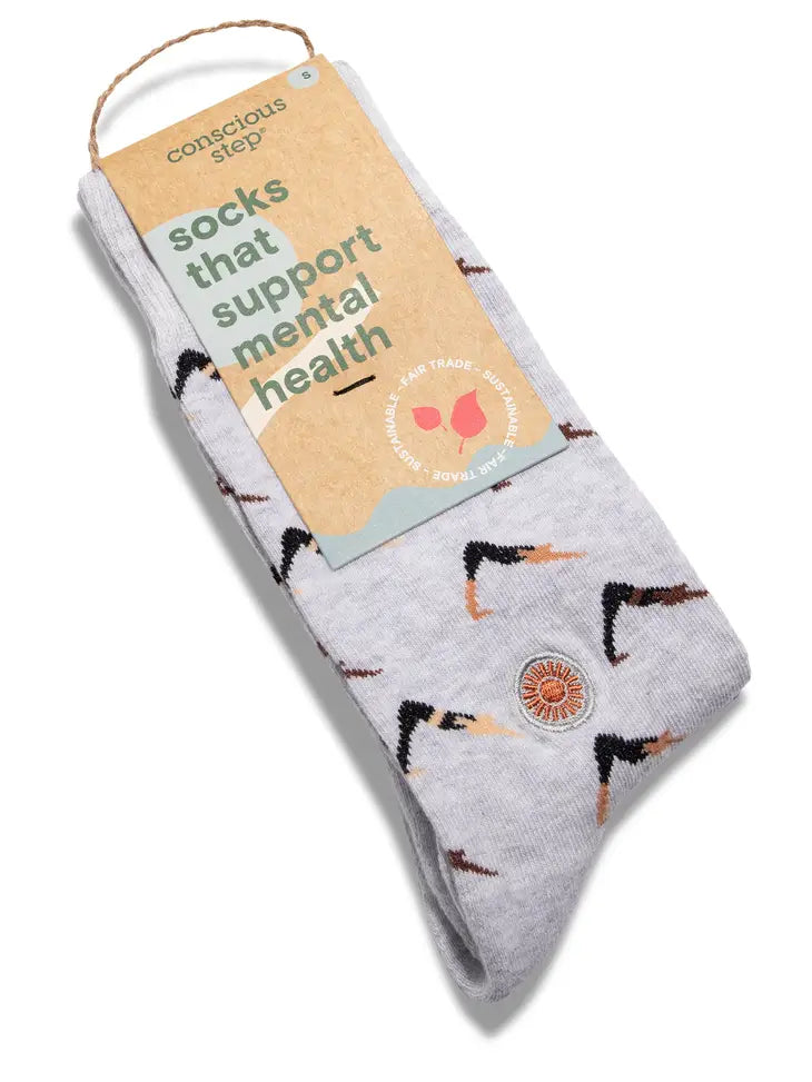 Socks That Support Mental Health - Yoga