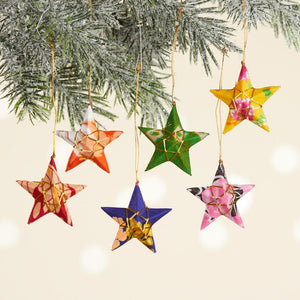 Sari Star Ornaments