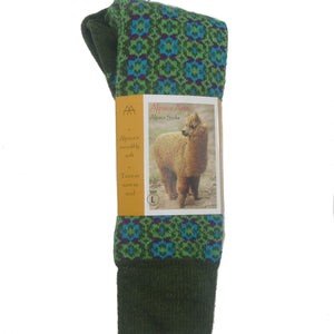 Mosaic Alpaca Socks