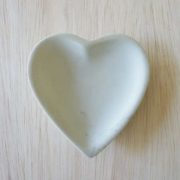 Soapstone Heart Dish - Solid