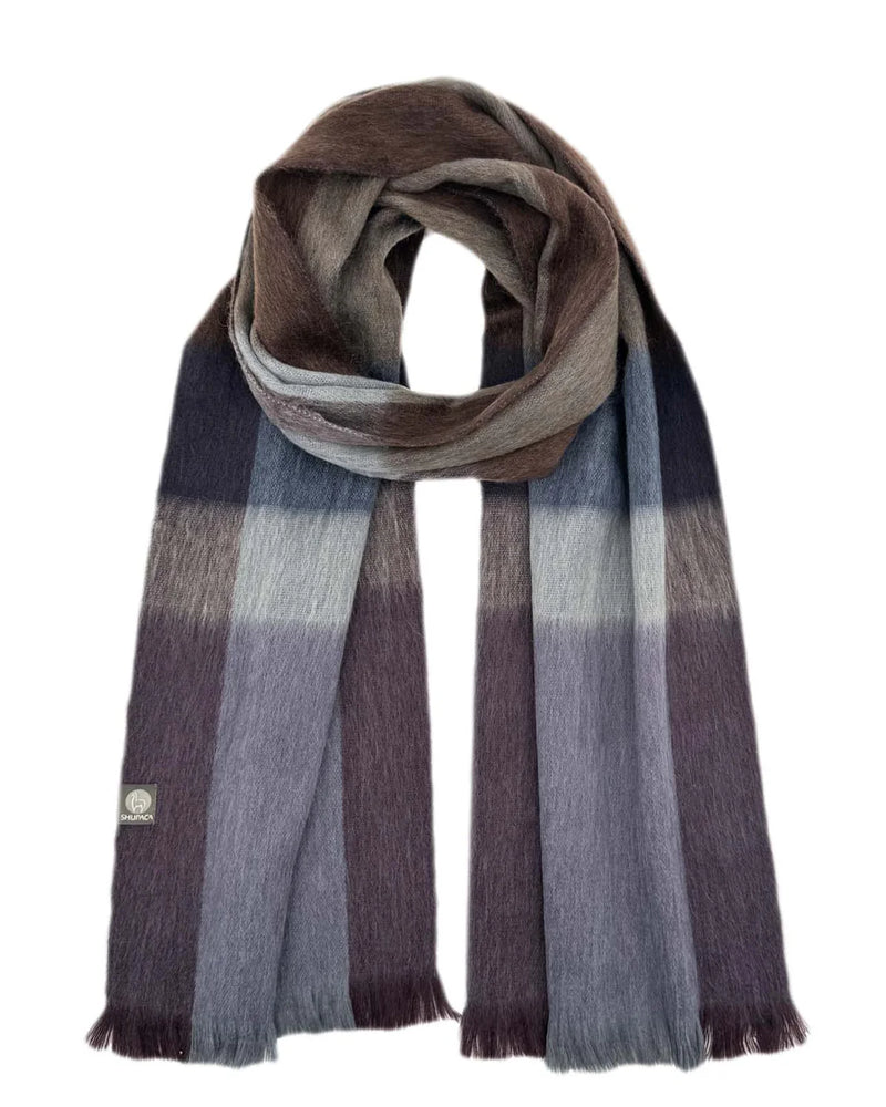 Plaid Alpaca Scarves