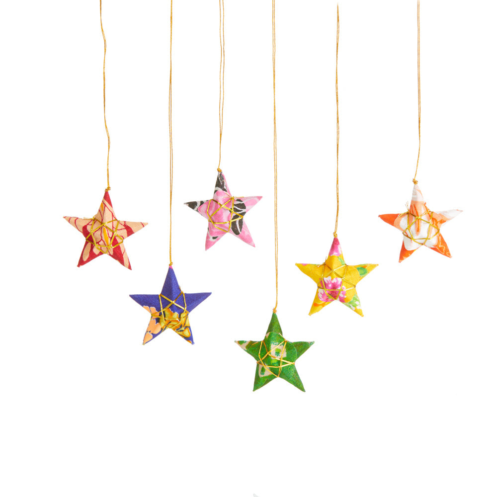 Sari Star Ornaments