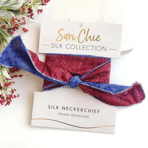 Silk Sari Neckercheif