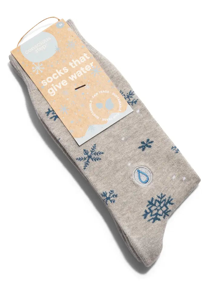 Socks That Give Water - Snowflake