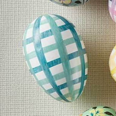
                
                    Load image into Gallery viewer, Gingham Wooden Eggs
                
            