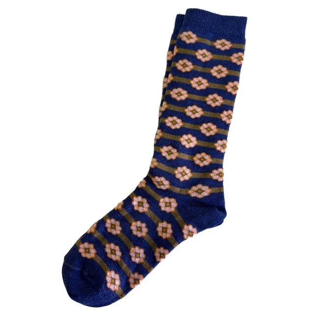 Daisy Alpaca Socks