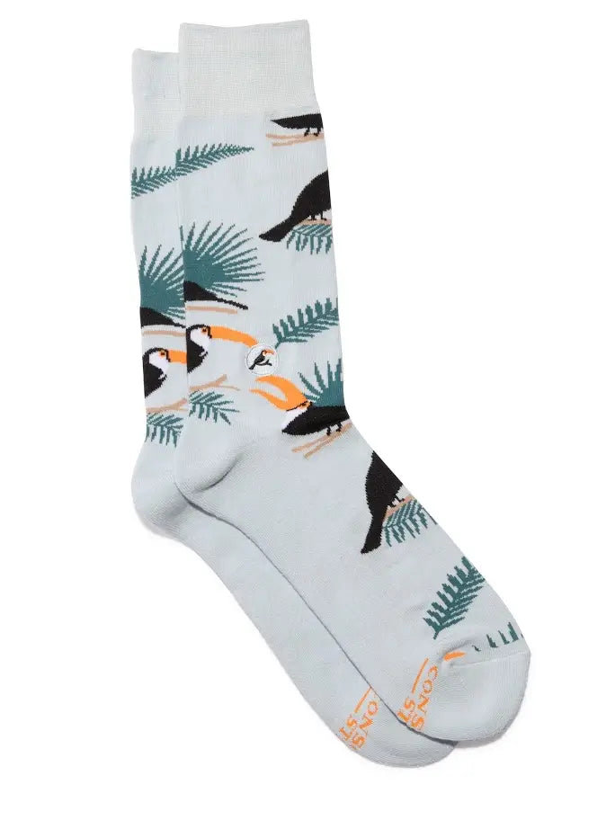
                
                    Load image into Gallery viewer, Socks That Protect Toucans
                
            