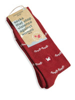 Socks That Stop Violence Against Women -