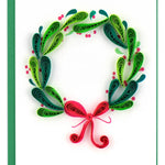 Holiday Wreath Petite Quilling Card